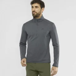 Salomon Outrack Fleece Grå New