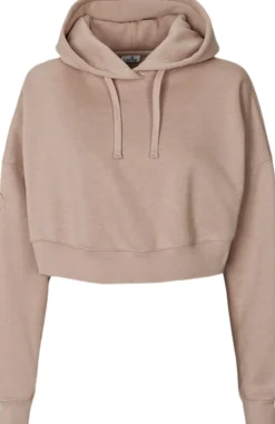 Oversized Crop hættetrøje>Carite Hot