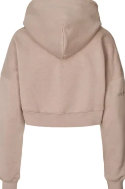 Oversized Crop hættetrøje>Carite Hot