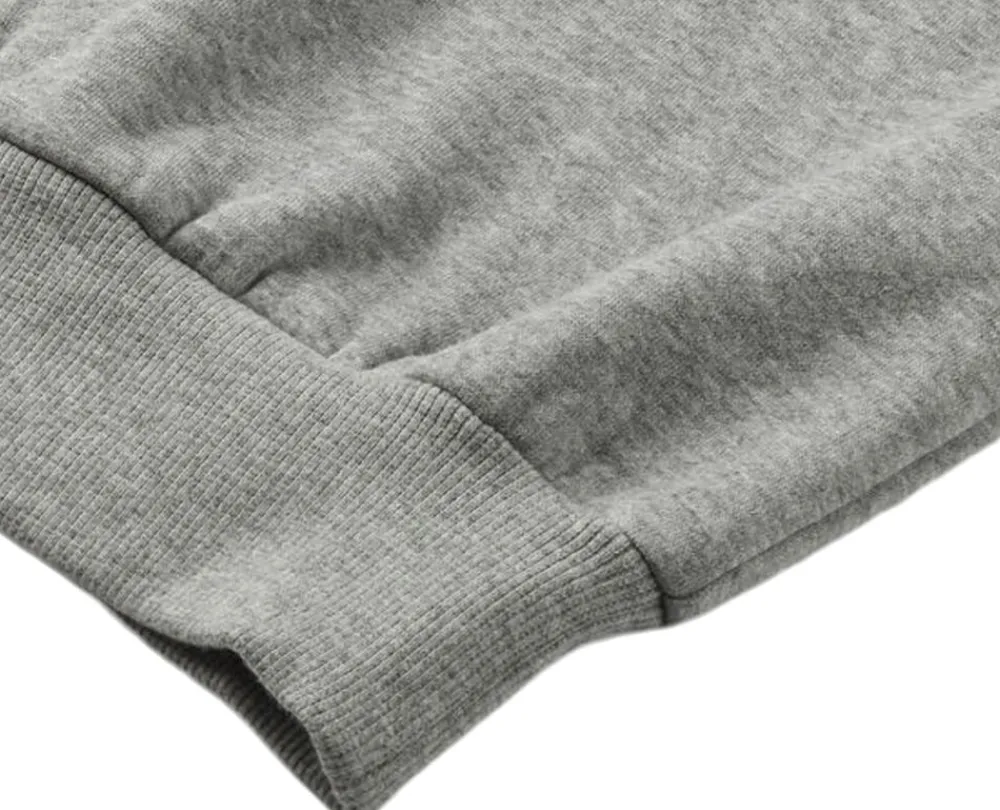 Carite Oversized Crop hættetrøje Grå Sale