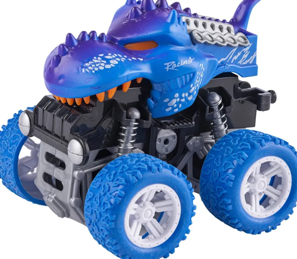 2-PAK DINO MONSTER TRUCK>Speed Car Hot