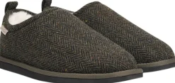 Lovelies PALPANA WOOL - CLOSED WOOL SLIPPERS WITH SHEARLING LINING