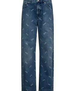 Lala Berlin Pants Paola Washed blue Outlet