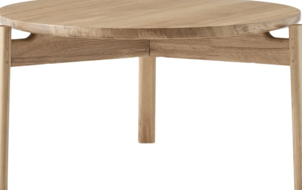 Passage Lounge Table, Ø70, Natural>Audo Copenhagen Online