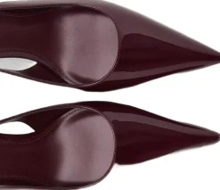 Patent heeled shoes><noscript><img width=