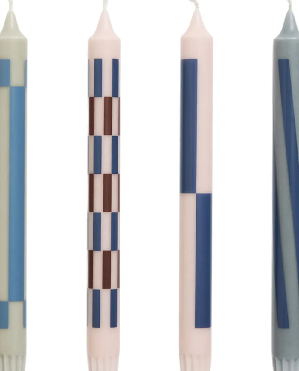 Hay Pattern Candle - Set of 4 Online