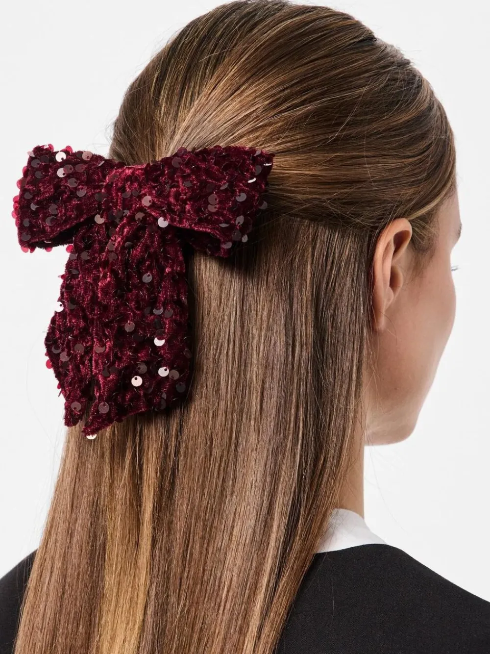 PCKAM BOW HAIRCLIP>Pieces Hot