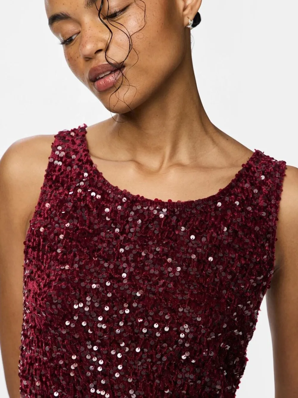 PCKAM SL TANK REV. MINI DRESS JRS B>Pieces Best