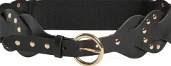 Pieces PCMANNA ELASTIC WAIST BELT PP Sort