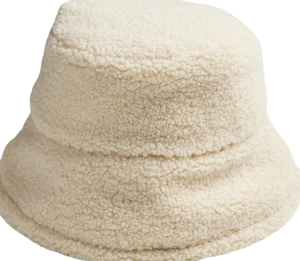 Dame Pieces PCNETTY TEDDY BUCKET HAT BC