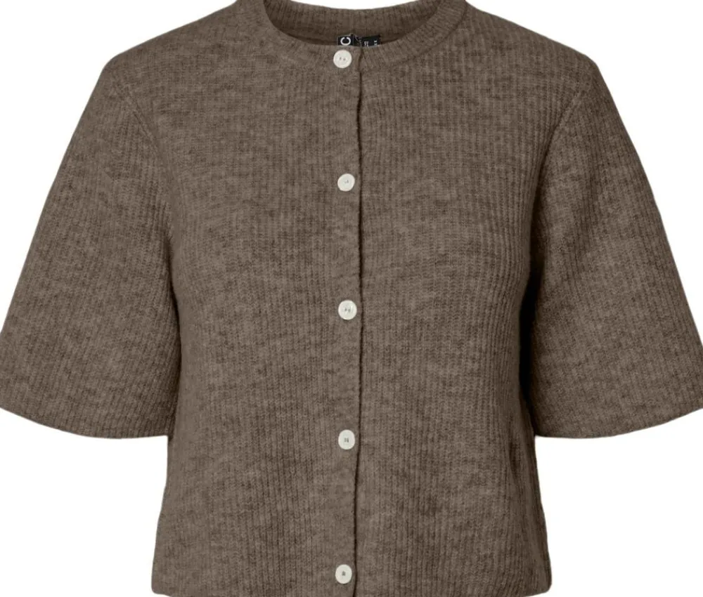 PCSILLY SS O-NECK KNIT CARDIGAN NOO>Pieces Clearance