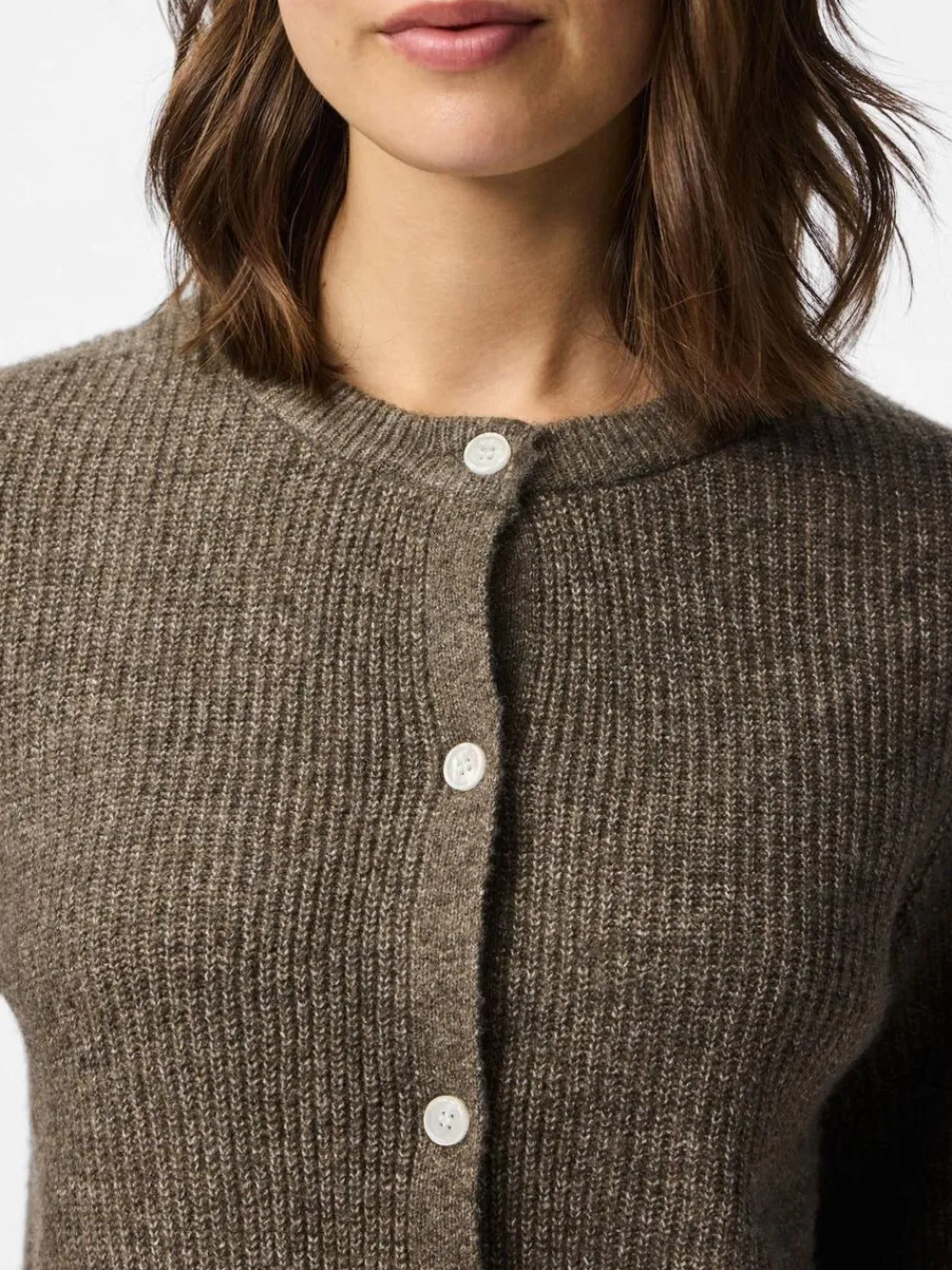 PCSILLY SS O-NECK KNIT CARDIGAN NOO>Pieces Clearance
