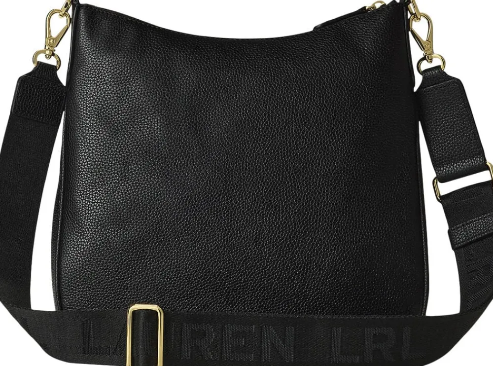Pebbled Leather Large Cameryn Crossbody>Lauren Ralph Lauren Online