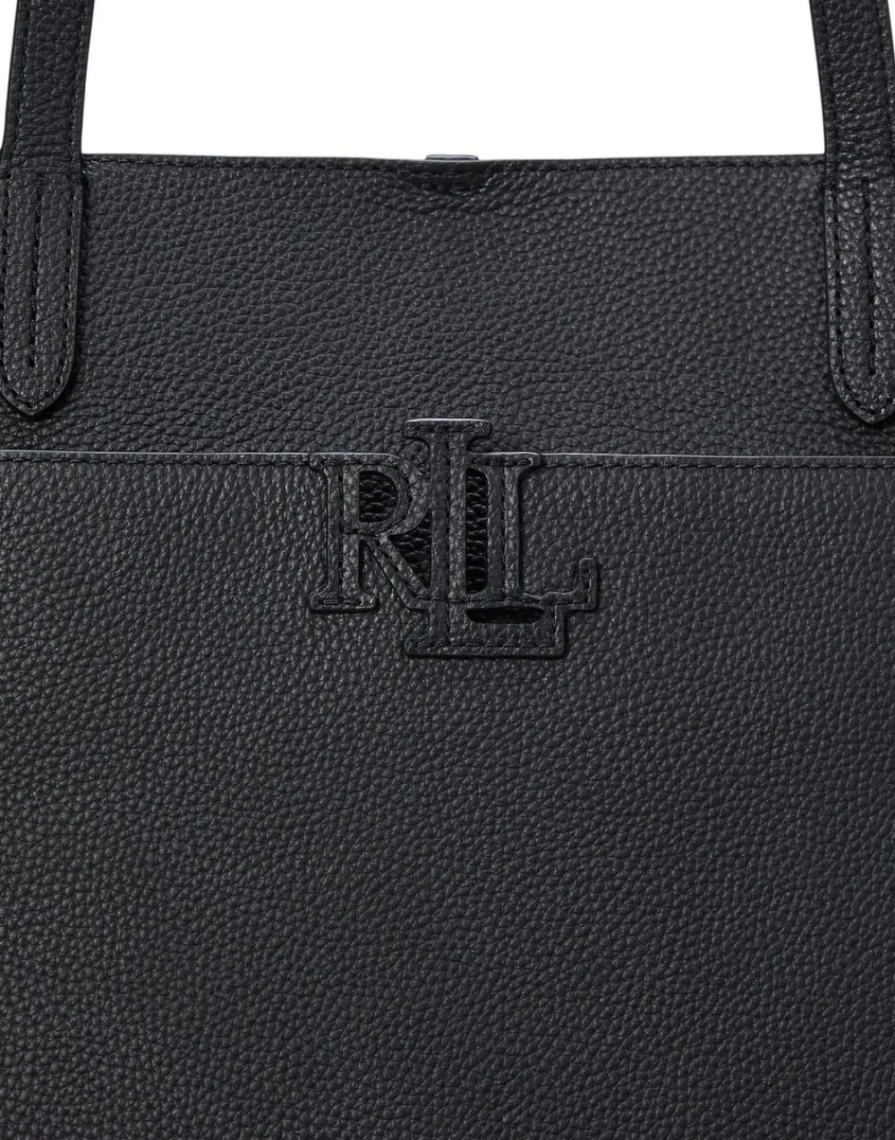 Pebbled Leather Large Cameryn Tote Bag>Lauren Ralph Lauren Sale