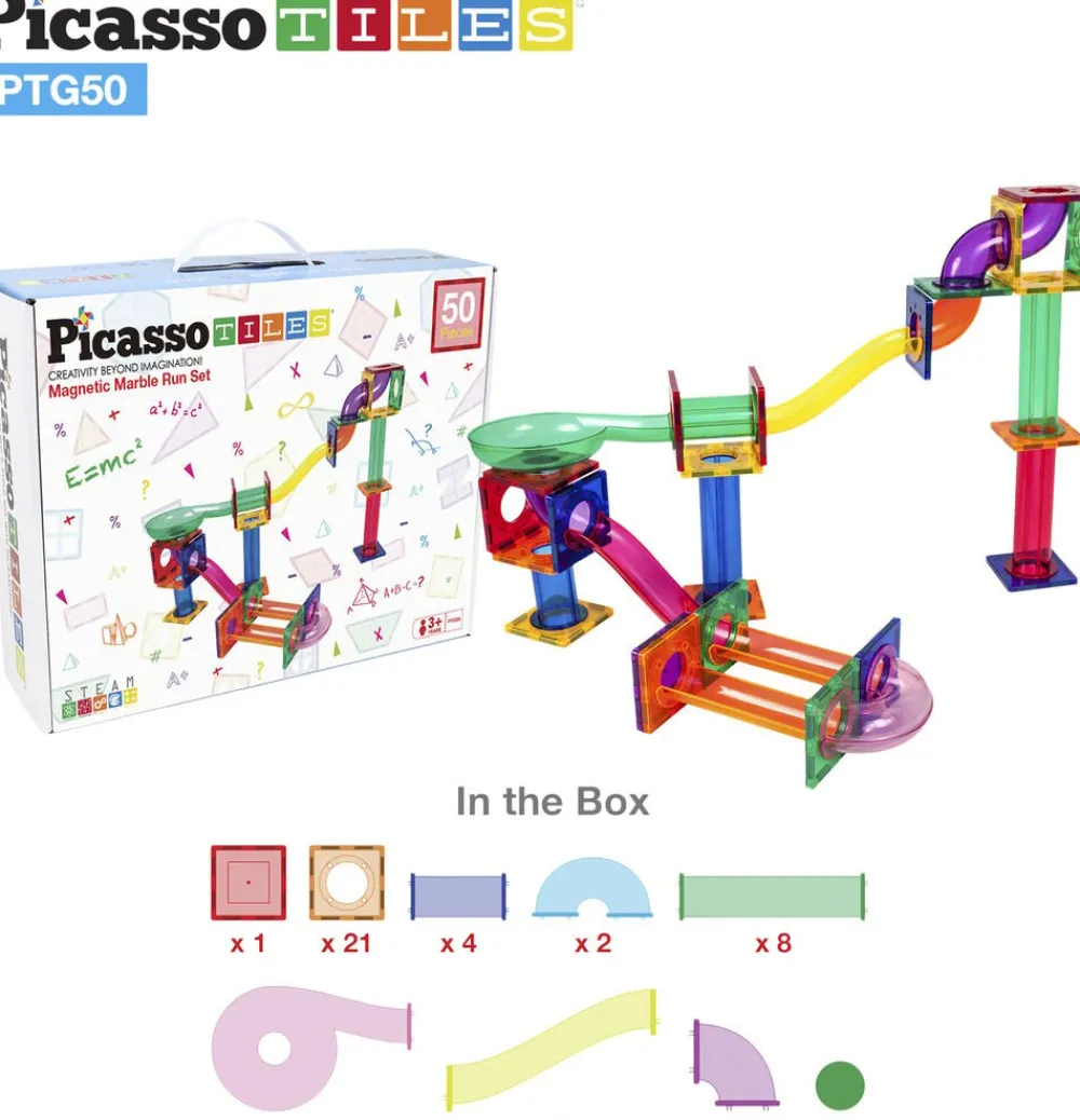 Picasso Tiles 50pc Marble>Legetøj Best