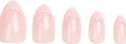 DUFFBEAUTY Pink Wave, Medium Almond Clearance