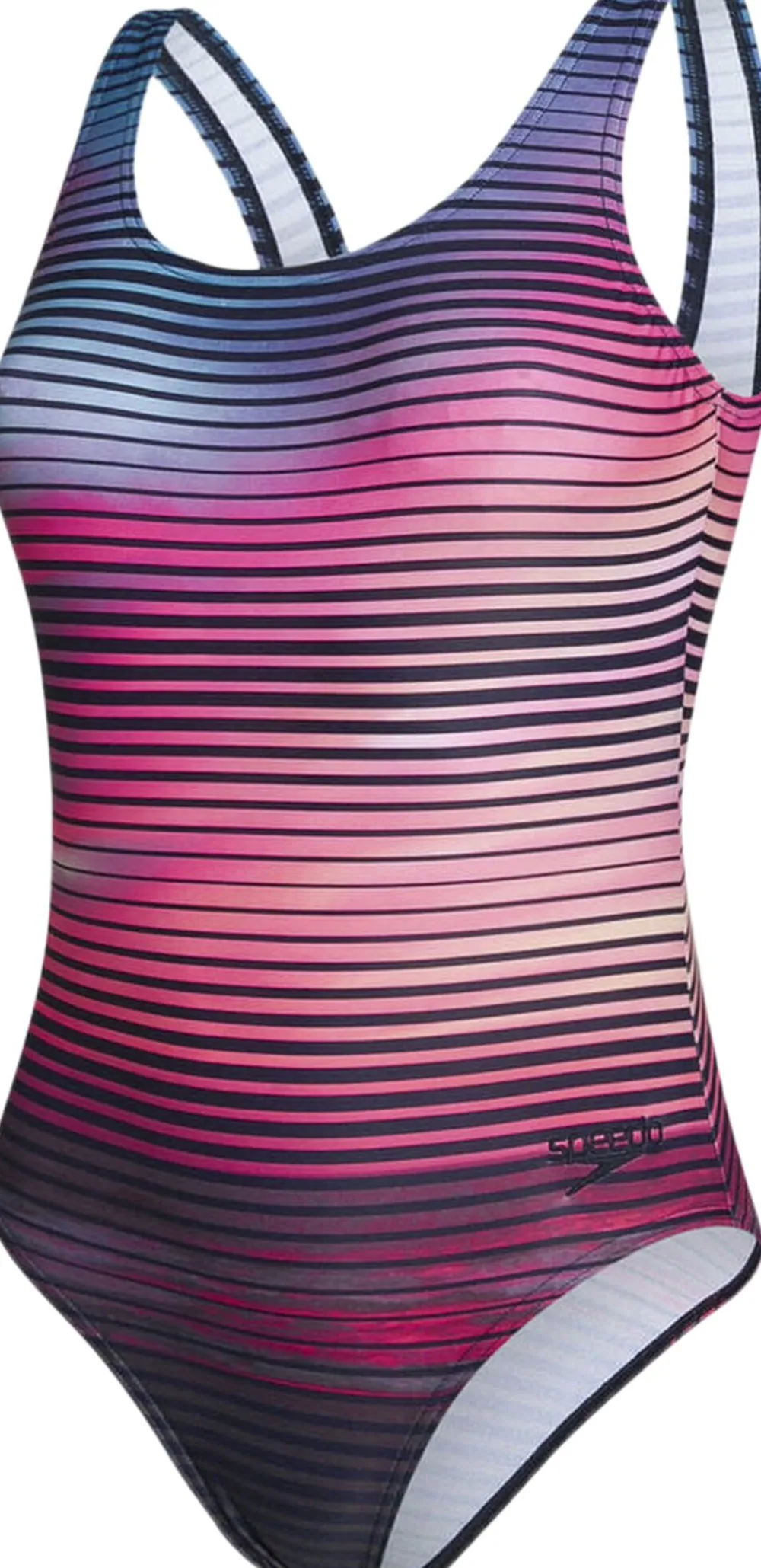 Dame Speedo Placement U-Back 1 Piece badedragt