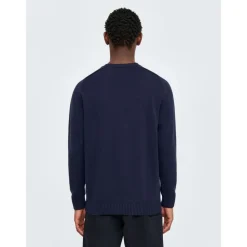 Knowledge Cotton Apparel Plain knitted crew neck GOTS/Vegan