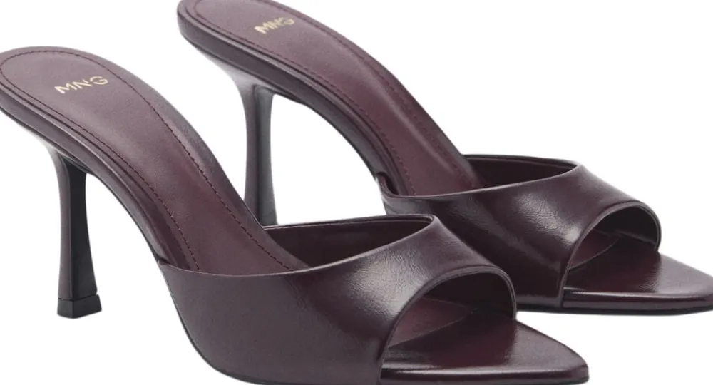 MANGO Pointed heel sandal 78 Discount