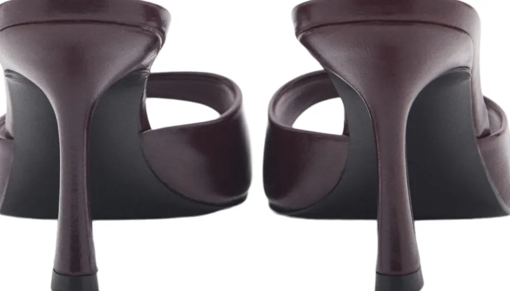 MANGO Pointed heel sandal 78 Discount