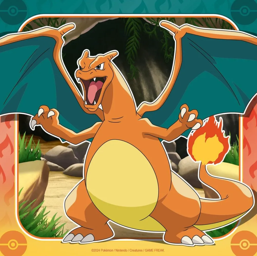 Børn Ravensburger puslespil Pokemon 3x49p