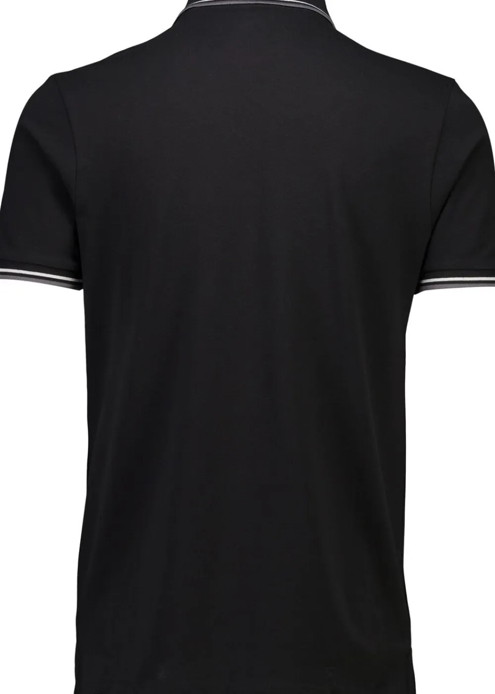 Lindbergh Polo shirt w. contrast piping Sort New