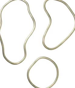 Ferm Living Pond Trivets - Set of 3 - Brass Best