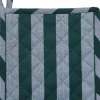 Pot holder 22x22 cm BIRK - Stripe dark green>Magasin du Nord Collection