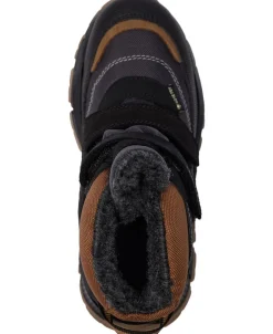 Primigi PPE GTX 89342 TEXTILE-SYNTHETIC LEA Nero-grig.scuro Hot