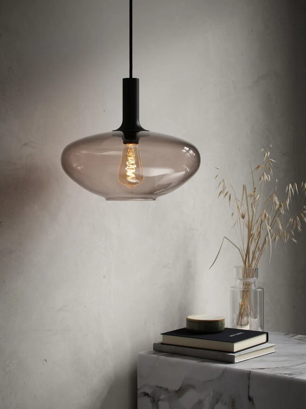 DFTP PÆRE-DEKO E27 ST64 SPIRAL EDISON DÆMP GULD