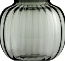 Holmegaard Primula Oval Vase smoke H17,5