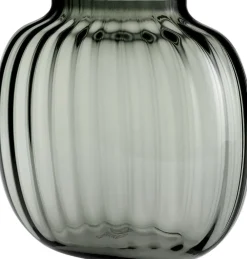 Holmegaard Primula Oval Vase smoke H17,5