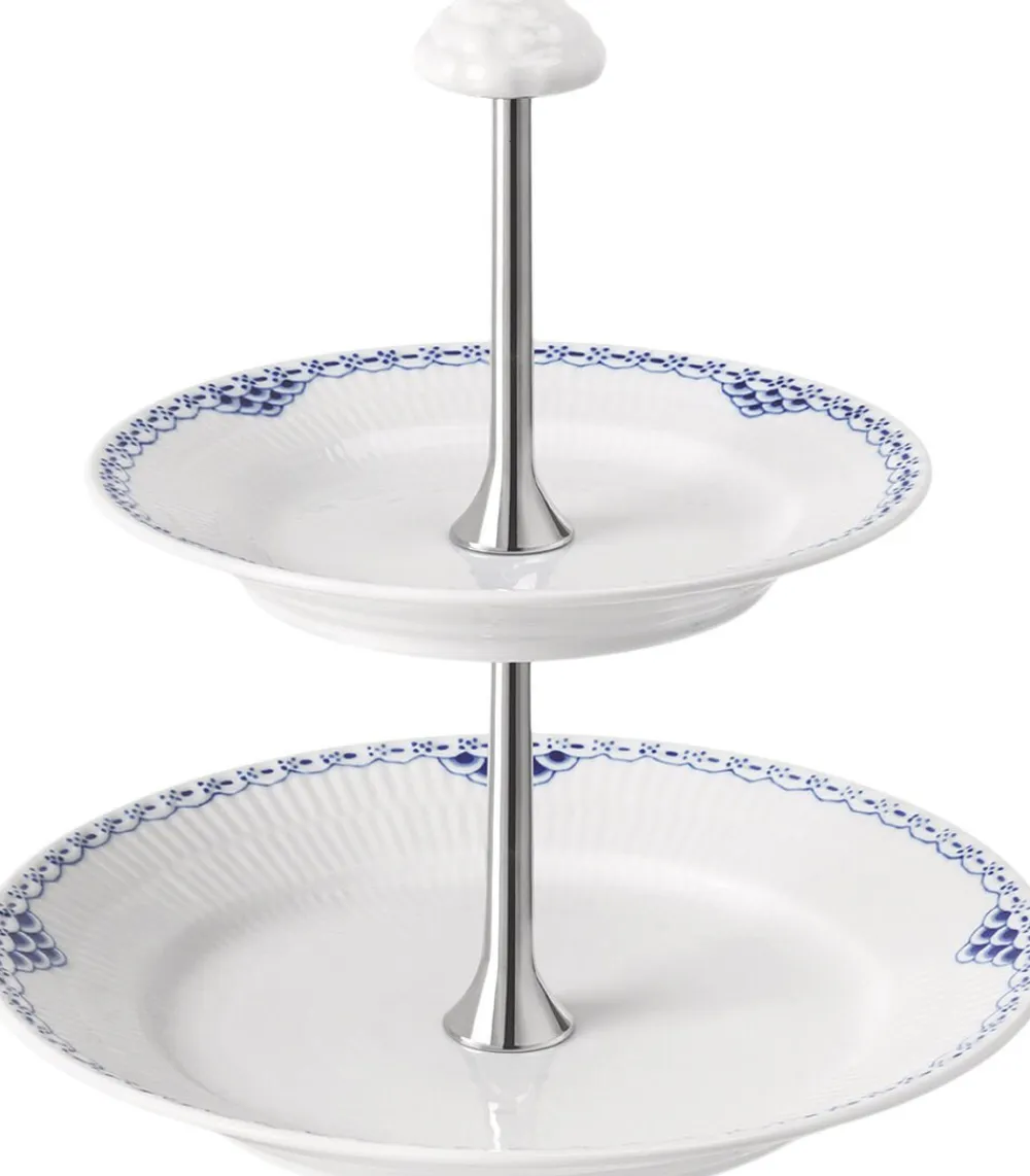 Royal Copenhagen Prinsesse étagère 2-lags Outlet