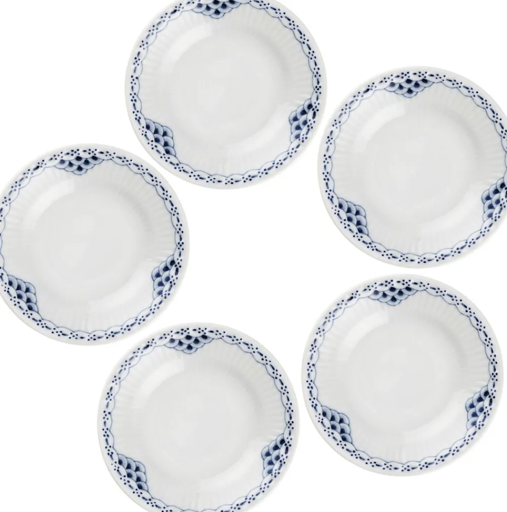 Royal Copenhagen Prinsesse tallerken 11 cm 5-pak