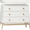 Leander Pusleenhed til Luna kommode, Hvid Clearance