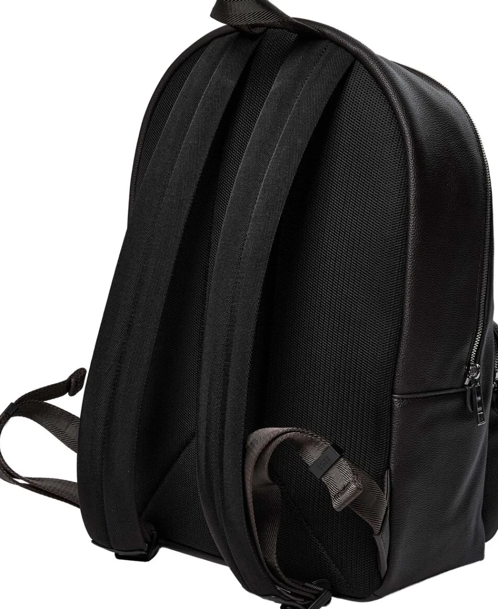 BOSS Ray_Backpack N. Dark brown Clearance