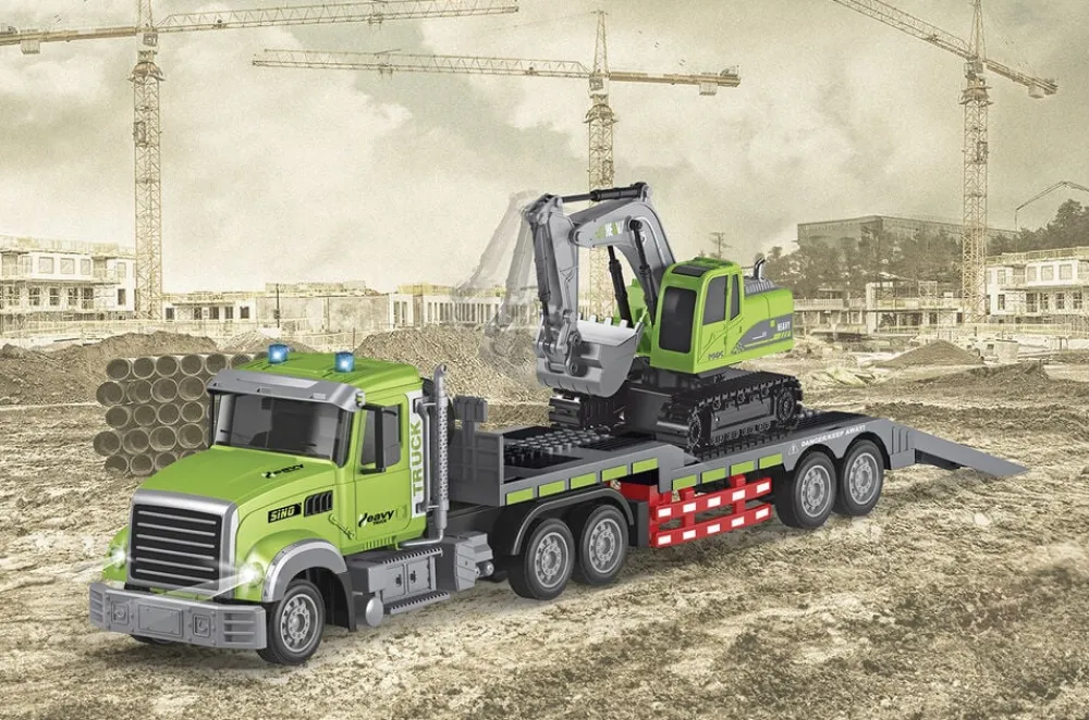 R/C EXCAVATOR TRUCK 1:12>Legetøj Outlet