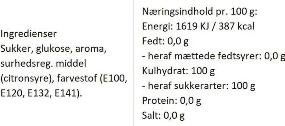 Regnbue, Klodsbundspose, 140g>Almuegaarden Hot