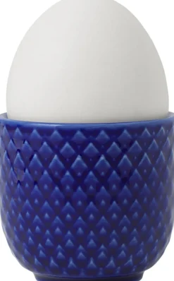 Lyngby Porcelæn Rhombe Color Æggebærger Ø5 cm blå