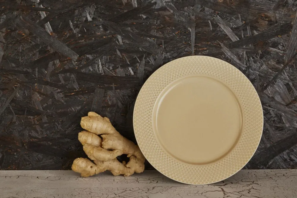 Rhombe Earth Middagstallerken Ø27 cm marble>Lyngby Porcelæn Sale