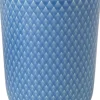 Lyngby Porcelæn Rhombe Krus 33 cl blå porcelæn Hot