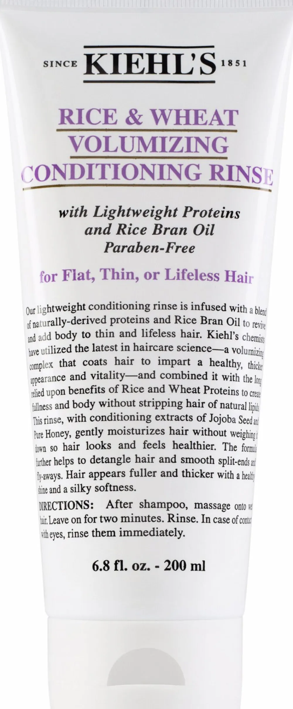Rice & Wheat Volumizing Conditioner>Kiehl's Online