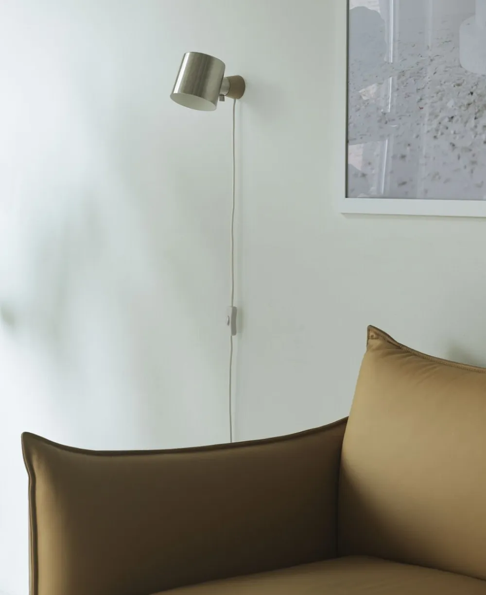 Normann Copenhagen Rise Wall Lamp EU - Stainless Steel Clearance