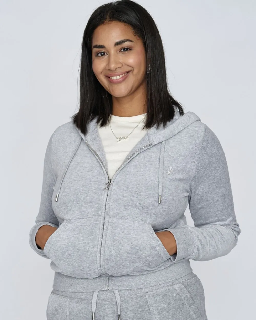 Robertson Classic Velour Zip Trough Hoodie>Juicy Couture Online