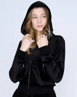 Robertson Classic Velour Zip Trough Hoodie><noscript><img width=