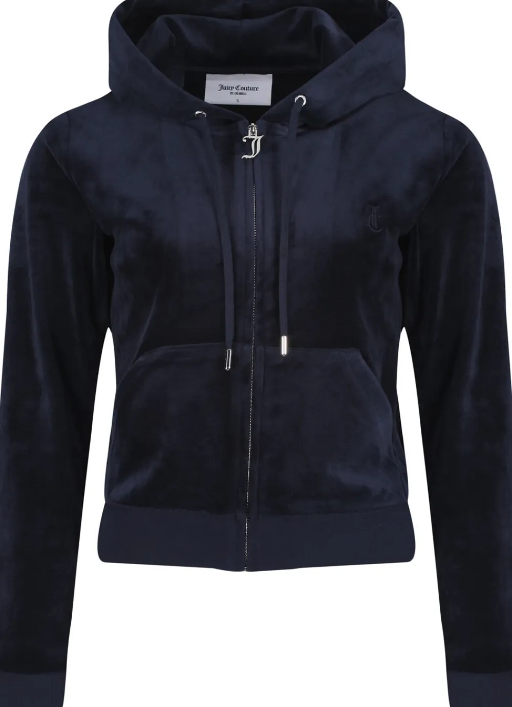 Dame Juicy Couture Robertson Classic Velour Zip Trough Hoodie