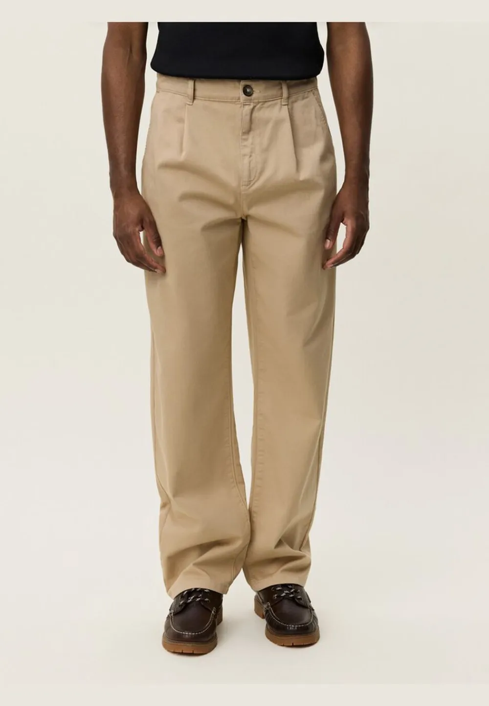 Les Deux Romeo Pleated Chino Pants