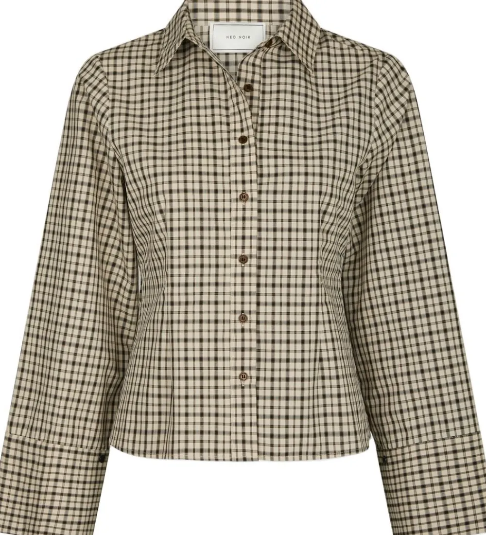 Rosa Checked Shirt>Neo Noir New