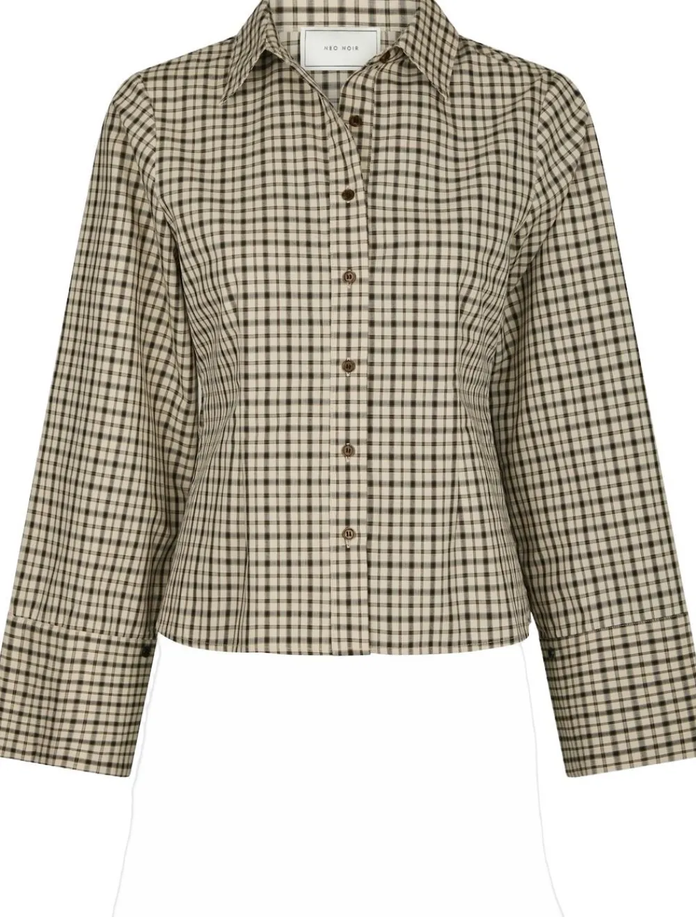 Rosa Checked Shirt>Neo Noir New