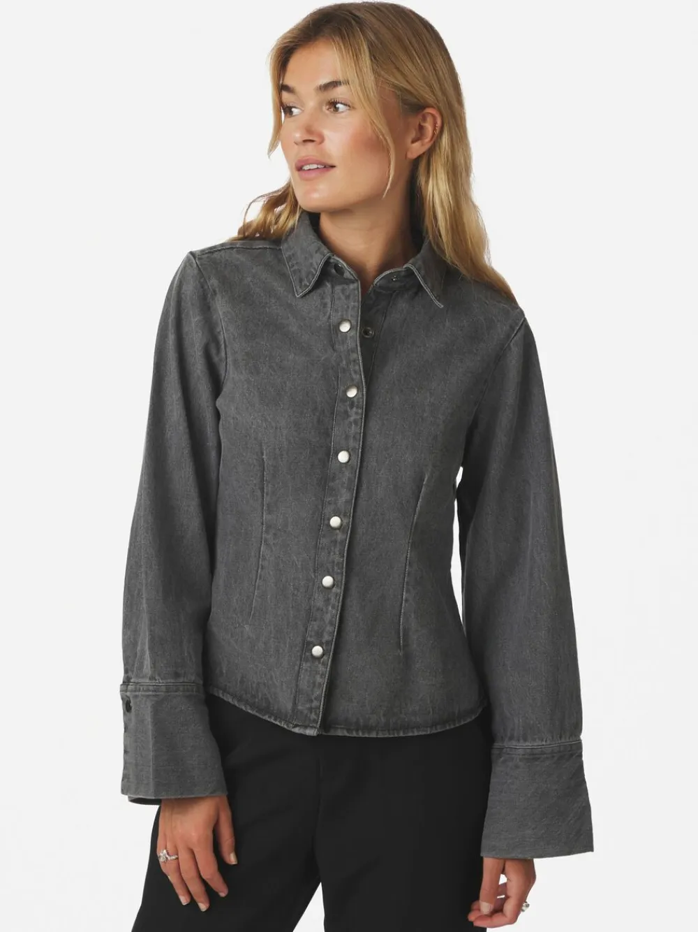 Neo Noir Rosa D Shirt Grey Outlet